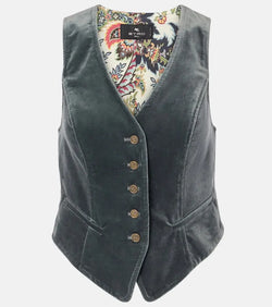 Etro Velvet vest | LYBSTORE