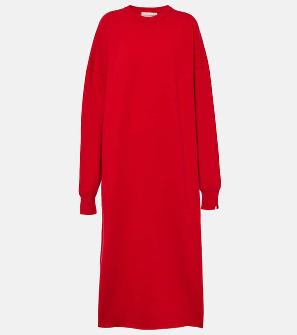 Extreme Cashmere Weird cashmere-blend midi dress