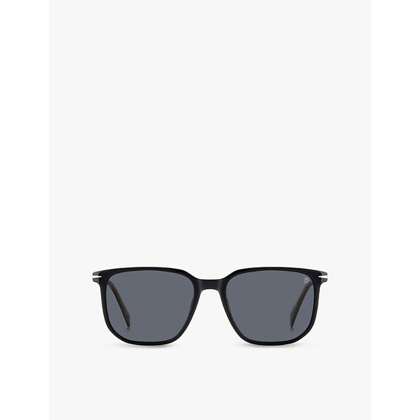 Eyewear By David Beckham 1141/S rectangle-frame acetate sunglasses | LYBSTORE