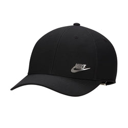 Gorra con logotipo de metal y estructura Nike Dri-FIT Club - Negro