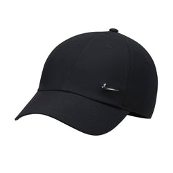 Gorra Swoosh metálica sin estructura Nike Dri-FIT Club - Negro