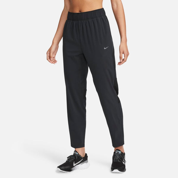 Pants de correr de tiro medio de 7/8 para mujer Nike Dri-FIT Fast - Negro