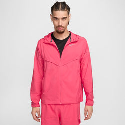 Chamarra de correr Repel para hombre Nike Windrunner - Rosa