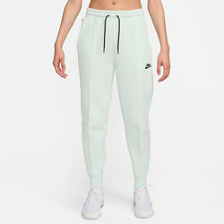 Joggers de tiro medio para mujer Nike Sportswear Tech Fleece - Verde