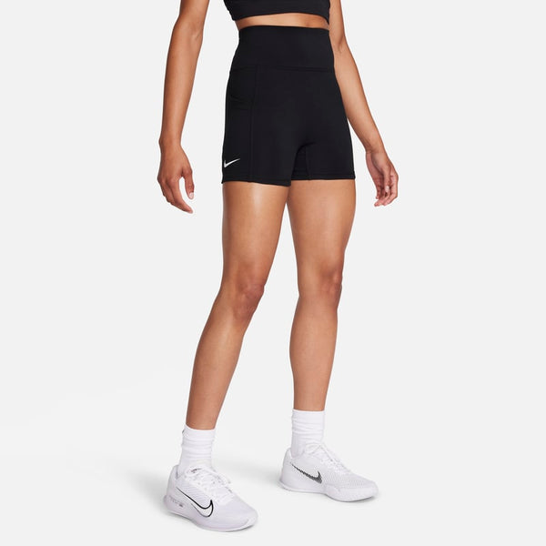 Shorts de tenis Dri-FIT para mujer NikeCourt Advantage - Negro