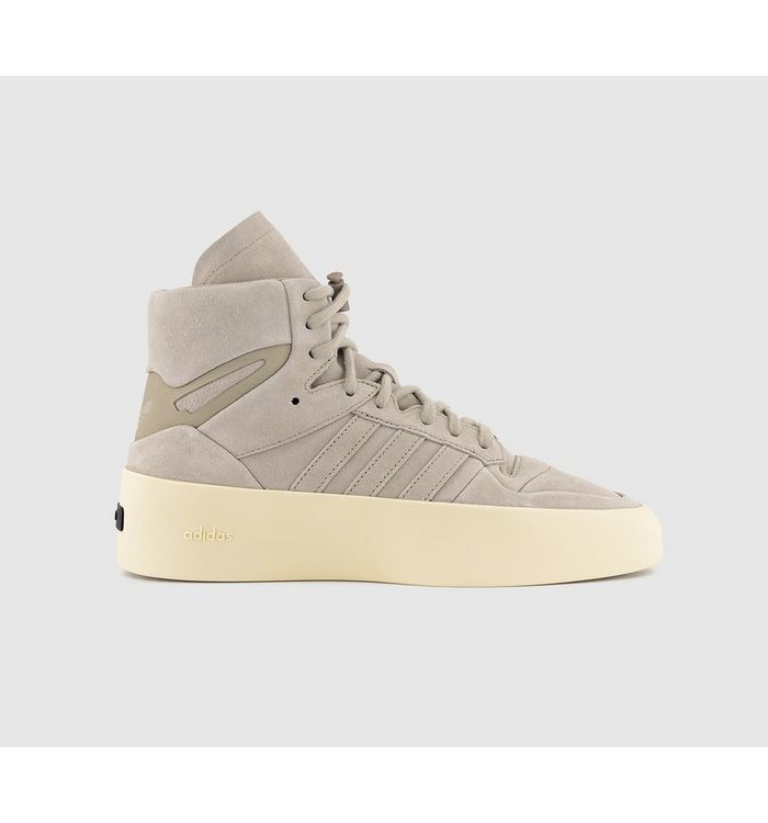 FEAR OF GOD X adidas Mens Athletics 86 Hi Sesame Sesame Sesame In White