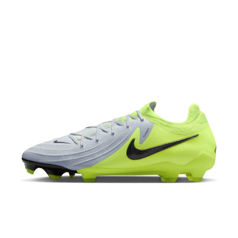 Tacos de fútbol FG de corte low Nike Phantom GX 2 Pro - Gris