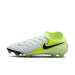 Tacos de fútbol FG de corte high Nike Phantom Luna 2 Elite - Gris