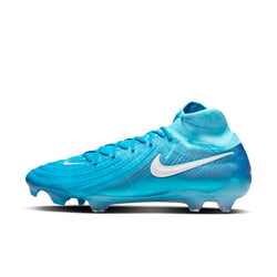 Tacos de fútbol FG de corte high Nike Phantom Luna 2 Elite - Azul