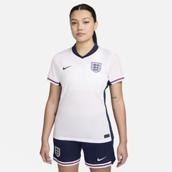 Jersey de fútbol Nike Dri-FIT Replica de Inglaterra (selección masculina) local 2024/25 Stadium para mujer - Blanco