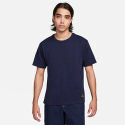 Playera de tejido Knit de manga corta para hombre Nike Life - Azul