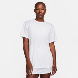 Playera de manga corta Dri-FIT para mujer Nike One Relaxed - Blanco