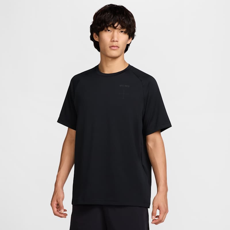 Nike A.P.S. Playera versátil de manga corta Dri-FIT ADV para hombre - Negro