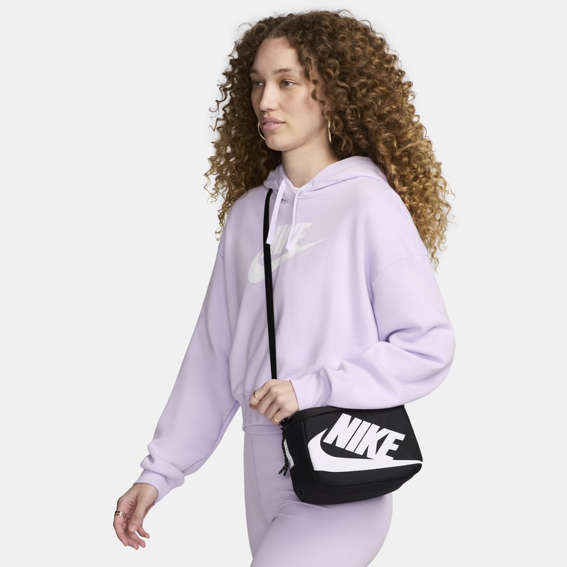 Bolsa bandolera minicaja de tenis (3 L) Nike - Negro