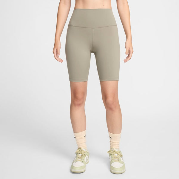 Shorts de ciclismo de tiro alto de 20 cm para mujer Nike One - Verde