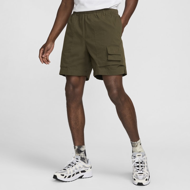 Shorts de campamento para hombre Nike Life - Verde