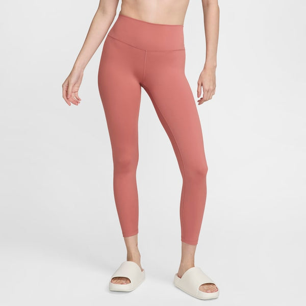 Leggings de tiro alto de 7/8 para mujer Nike One - Rosa