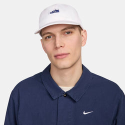 Gorra con parche sin estructura Nike Club - Blanco