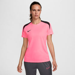 Playera de fútbol de manga corta Dri-FIT para mujer Nike Strike - Rosa