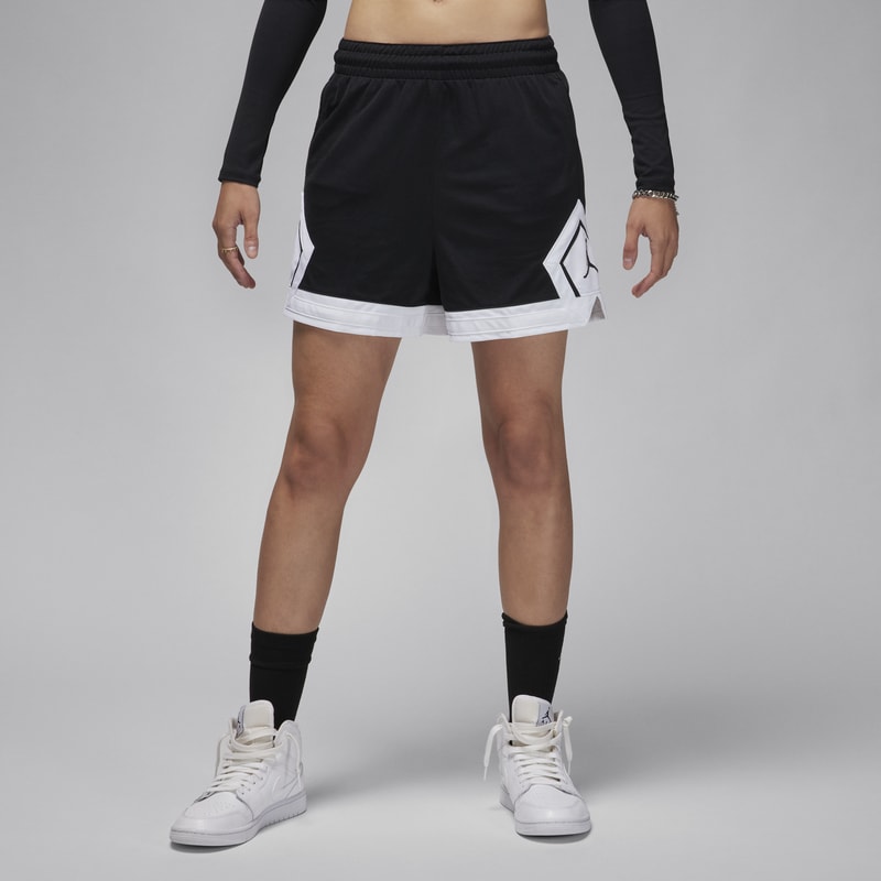 Shorts Diamond de 10 cm para mujer Jordan Sport - Negro