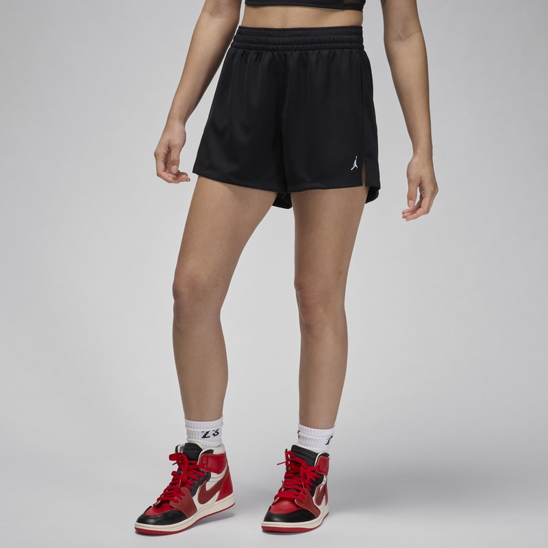 Shorts de malla para mujer Jordan Sport - Negro