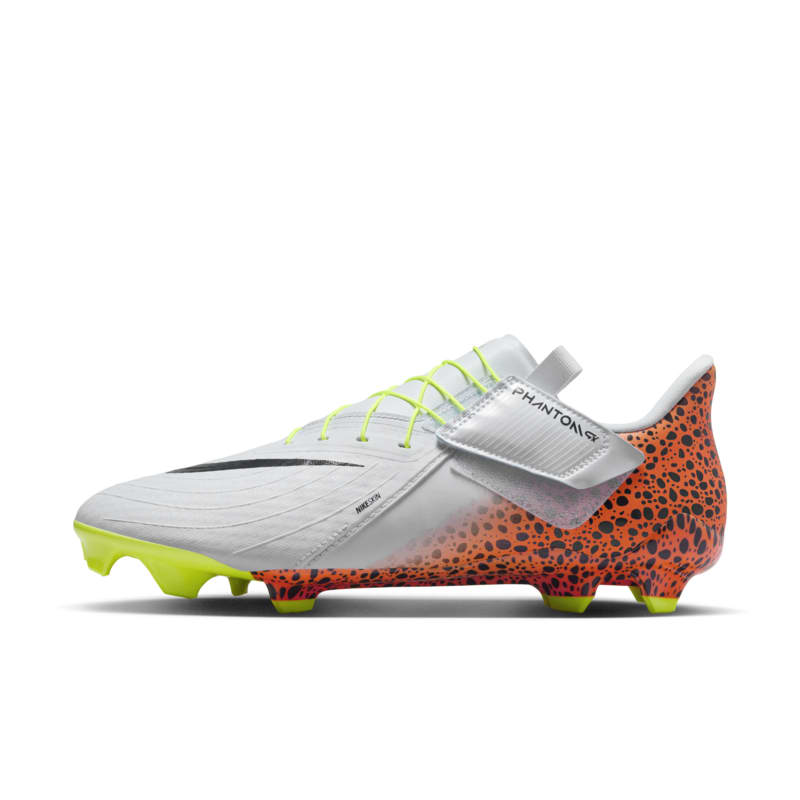 Tacos de fútbol MG low Nike Phantom GX 2 Academy EasyOn Electric - Multicolor