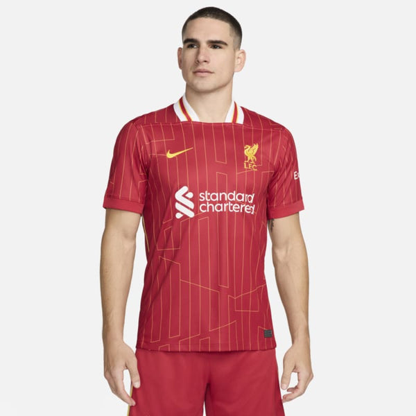 Jersey de fútbol Nike Dri-FIT Replica del Liverpool FC local 2024/25 Stadium para hombre - Rojo