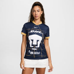 Jersey de fútbol Nike Dri-FIT Replica de los Pumas UNAM visitante 2024/25 Stadium para mujer - Azul