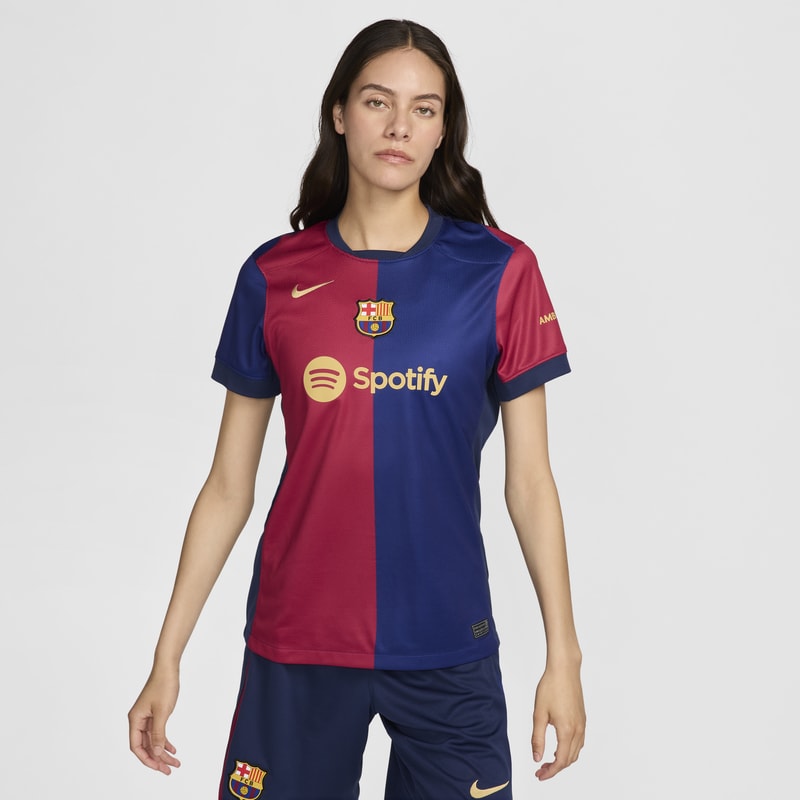 Jersey de fútbol Nike Dri-FIT Replica del FC Barcelona local 2024/25 Stadium para mujer - Azul