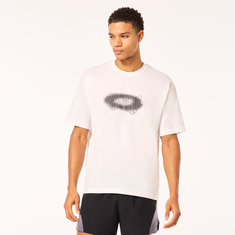 Oakley  M Poly Satisfy Graphic Ss Tee White