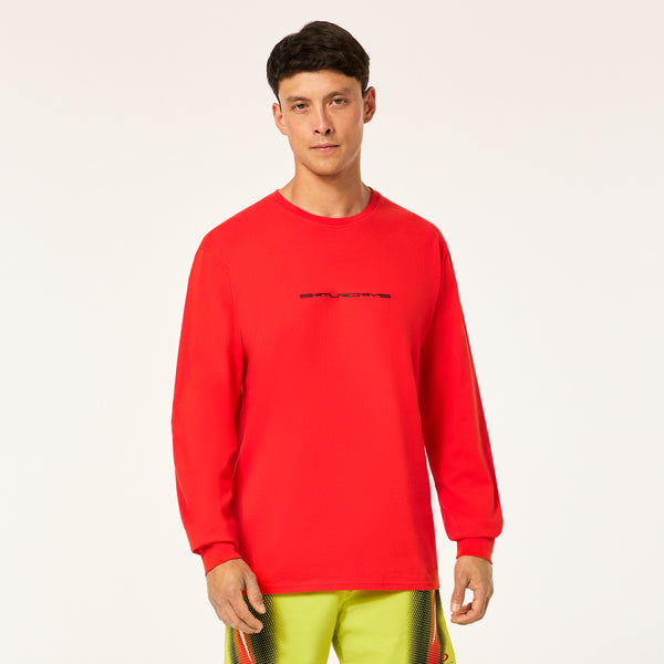 Oakley  Saturdays Nyc X Oakley Ls Tee Flame Scarlet