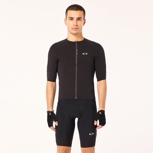 Oakley  Gridskin Pinstripe Ss Jersey Black