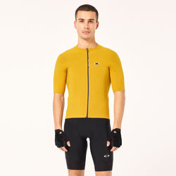 Oakley  Gridskin Pinstripe Ss Jersey Yellow