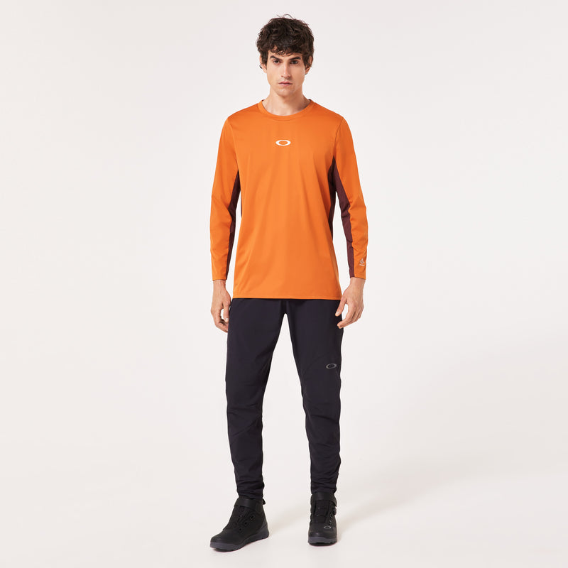 Oakley  Seeker Revel Windbl Ls Jersey 2.0 Ginger