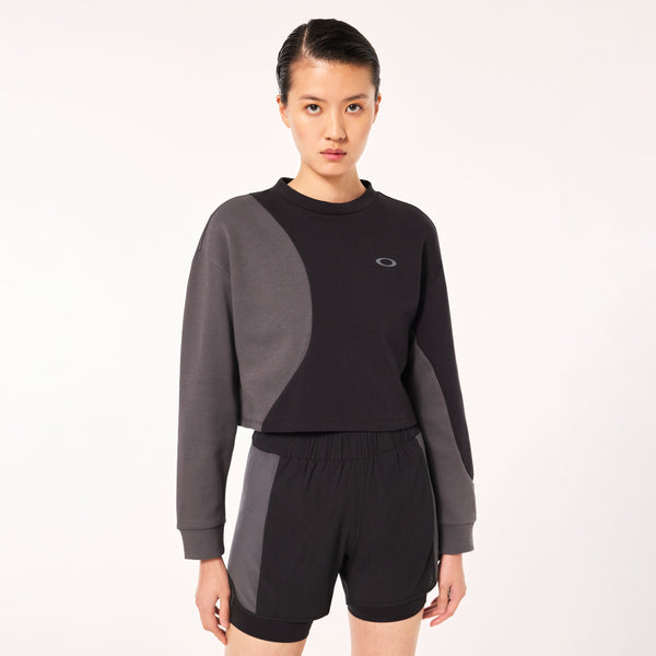 Oakley  W Pursuit Cruise Crop Sweatshirt Black