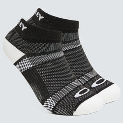 Oakley  Ribbed Ellipse Short Socks Black