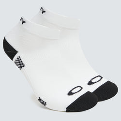 Oakley  Ribbed Ellipse Short Socks White