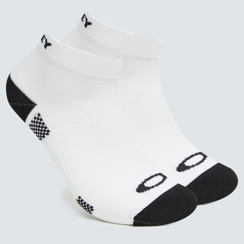 Oakley  Ribbed Ellipse Short Socks White