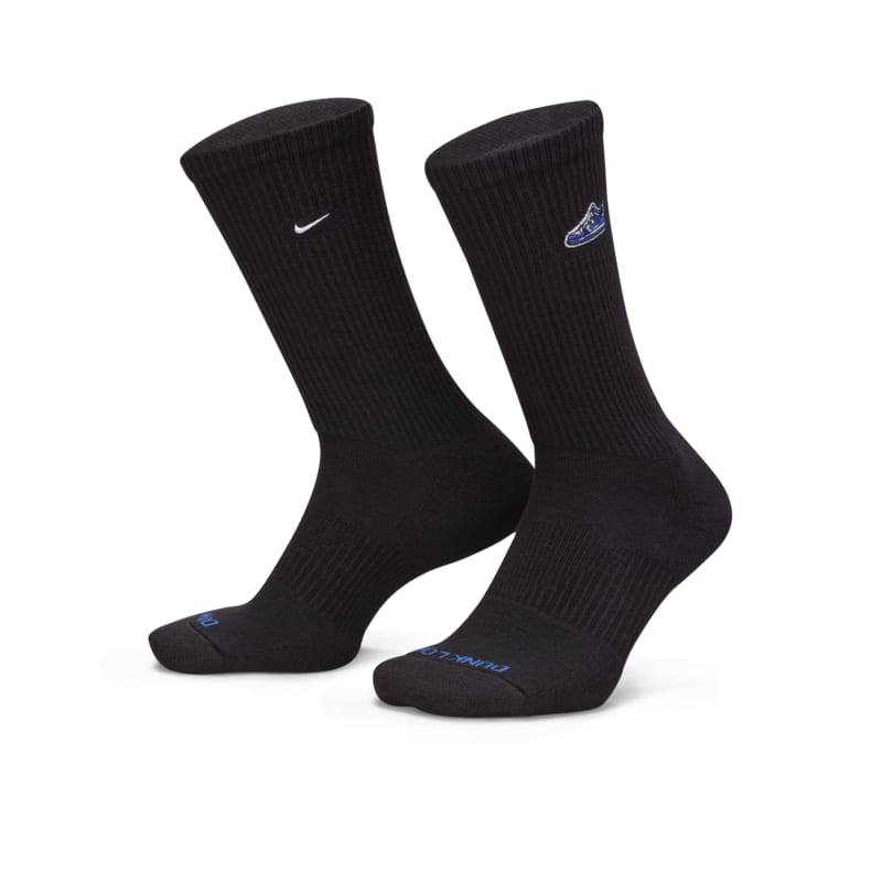 Calcetas acolchadas (1 par) Nike Everyday Plus - Negro