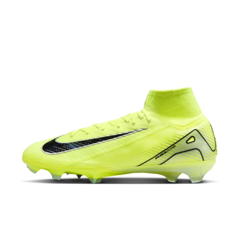 Tacos de fútbol FG high Nike Mercurial Superfly 10 Elite - Amarillo