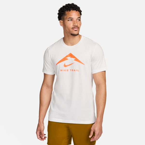 Playera de trail running para hombre Nike Dri-FIT - Blanco