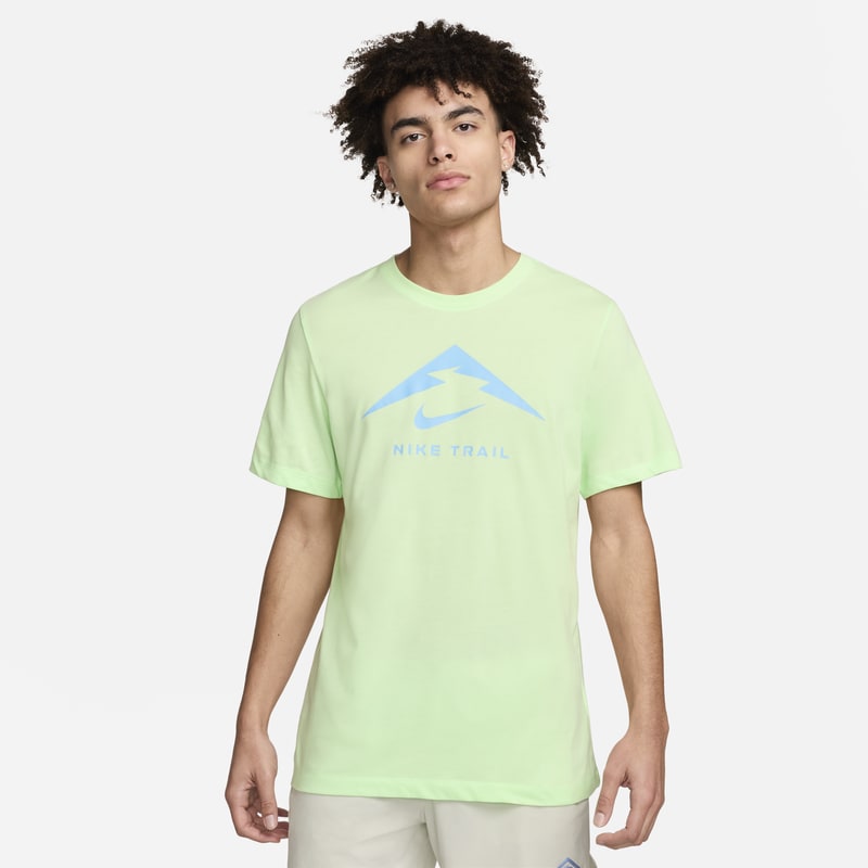 Playera de trail running para hombre Nike Dri-FIT - Verde