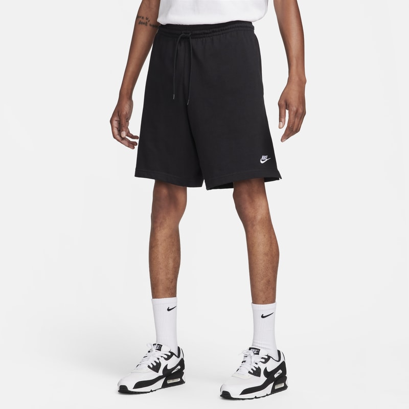 Shorts tejidos para hombre Nike Club - Negro