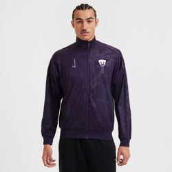 Chamarra Anthem de fútbol Nike Dri-FIT para hombre Pumas UNAM Academy Pro alternativa - Morado