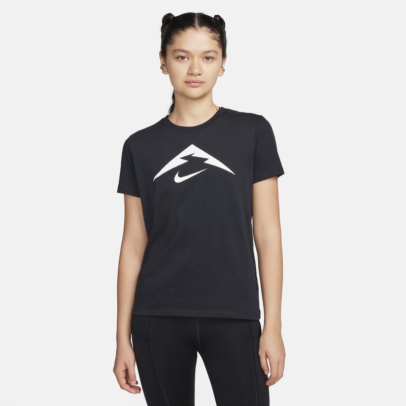 Playera Dri-FIT para mujer Nike Trail - Negro