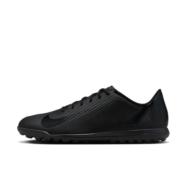 Tacos de fútbol TF de corte low Nike Mercurial Vapor 16 Club Negro