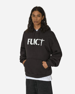 FUCT Cross Hoodie Black