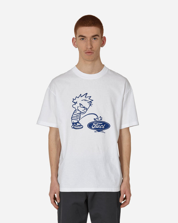 FUCT Oval Pee Boy T-Shirt White