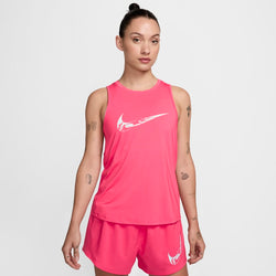 Camiseta de tirantes de correr Dri-FIT con gráfico para mujer Nike One - Rosa