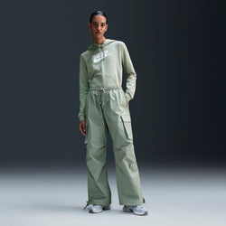 Pants cargo oversized de tiro medio para mujer Nike Sportswear - Verde